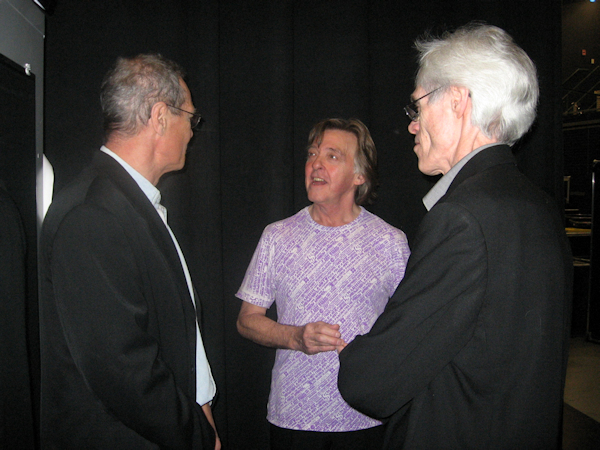 Glenn, Joey and Vance
                                      backstage