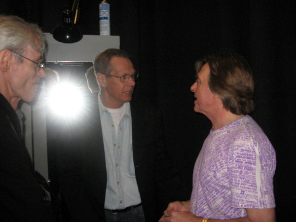 Vance, Joey, and Glenn
                                      pre-show