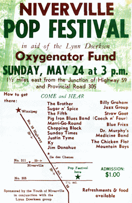 Niverville Pop
                                Festival Poster