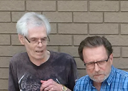 Vance with Mel Ksionzek 2017 Vance with Mel Ksionzek 2017